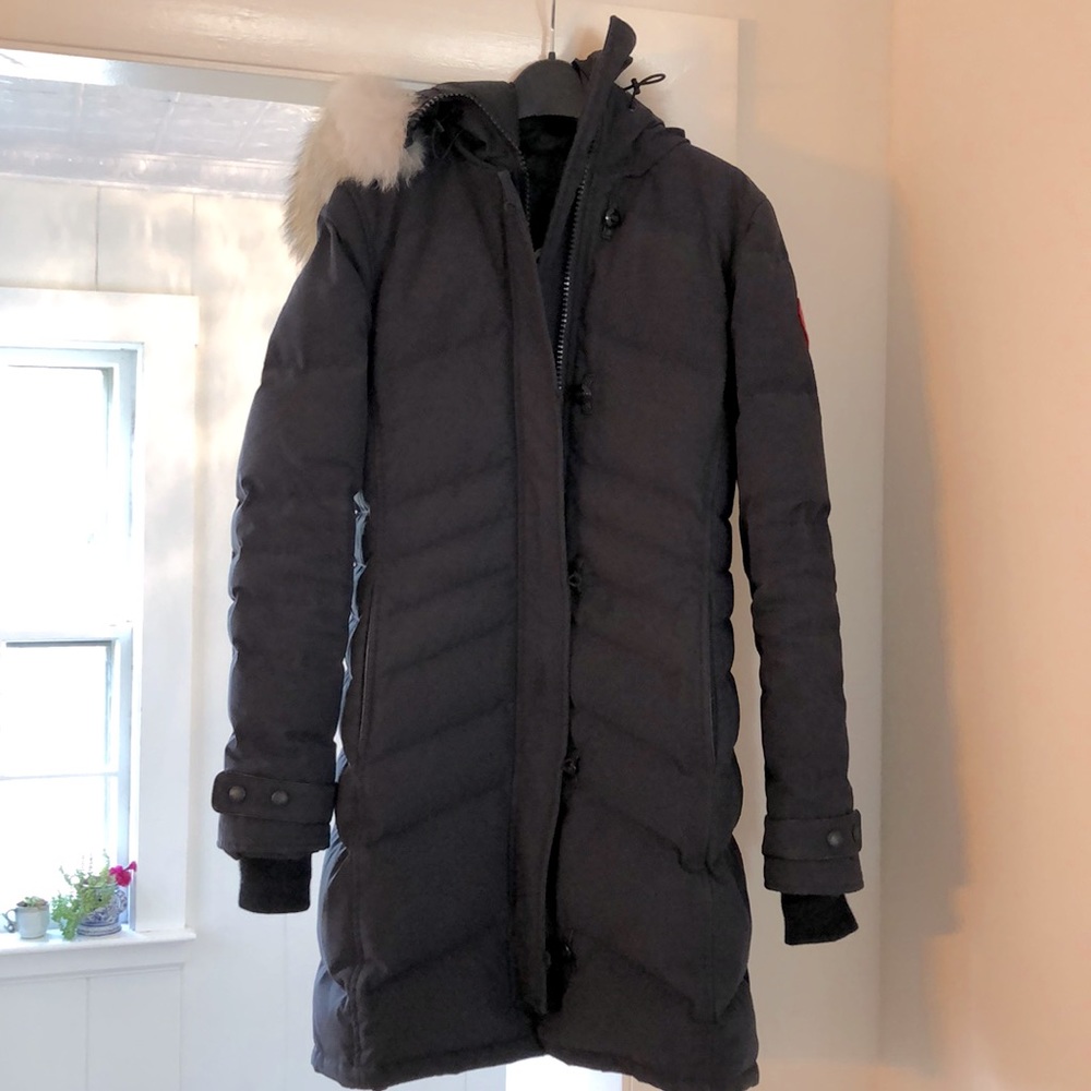 Canada Goose - Lorette Parka Medium, Navy, EUC